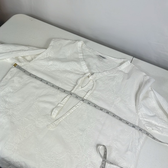 CP Shades Sz M Vintage White Embroidered Top/Tunic - Picture 6 of 9